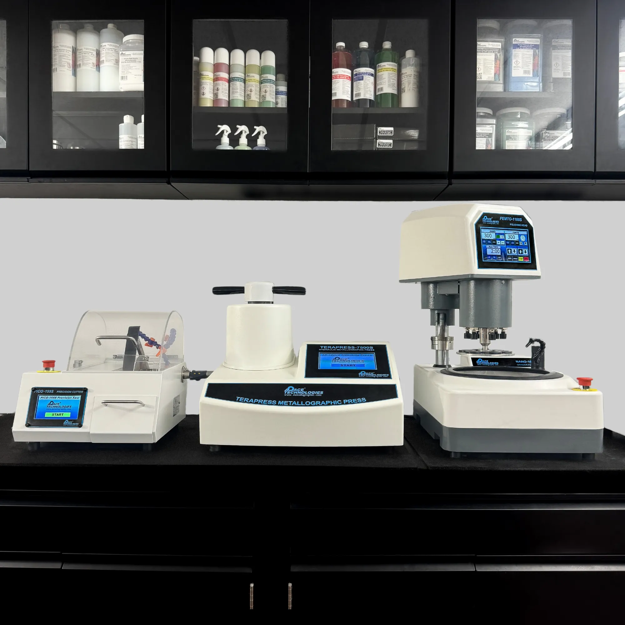 Explore our metallographic equipment for sample preparation