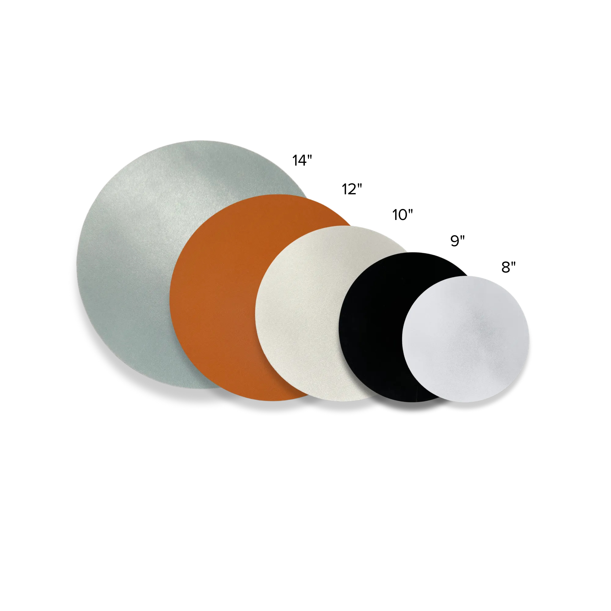 Polishing pads for different polishing stages