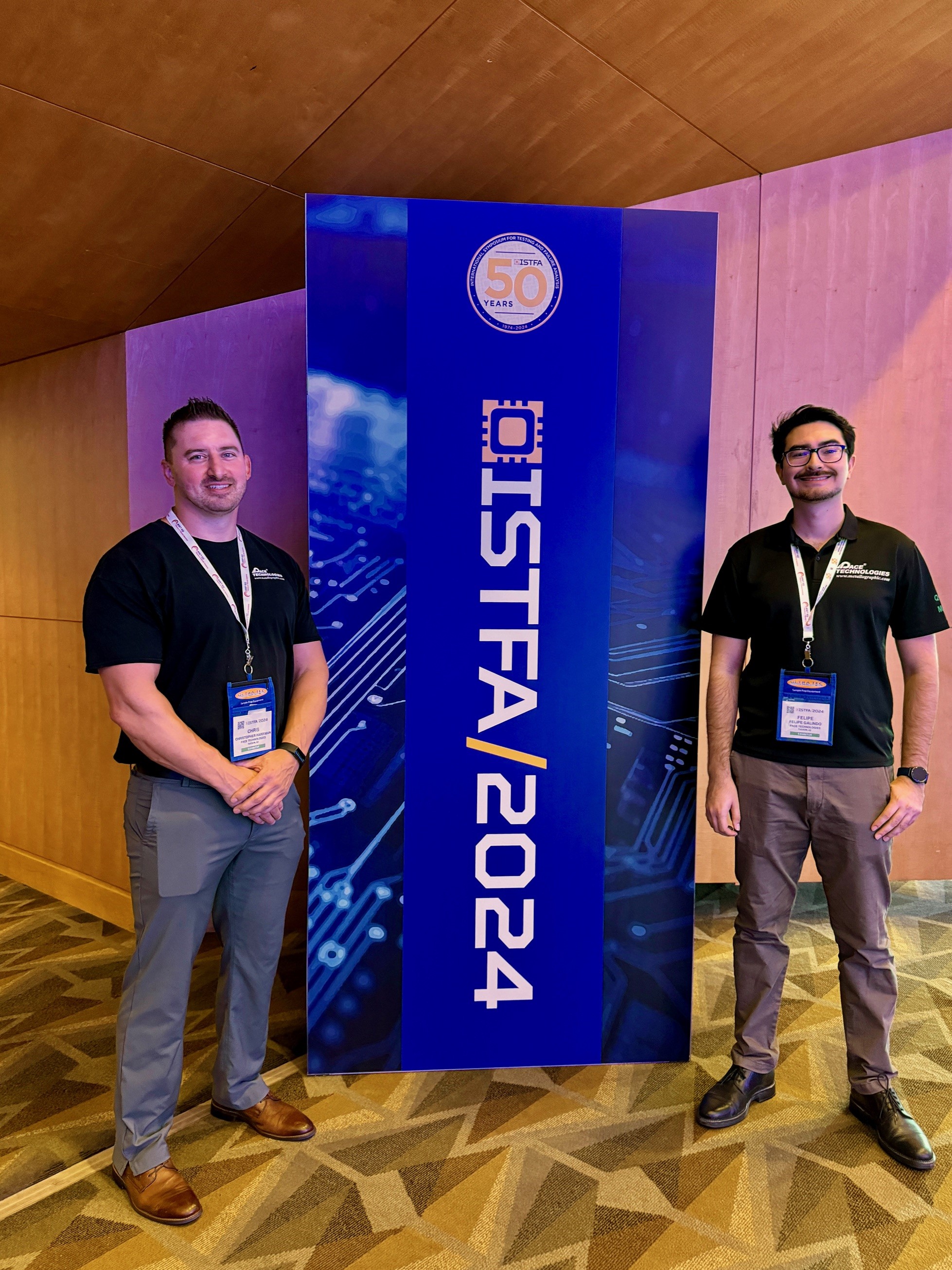 PACE Technologies booth at ISTFA 2024 trade show