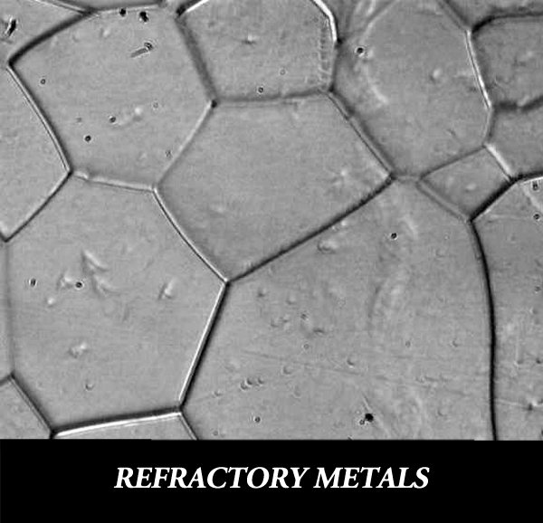 Refractory metals microstructure
