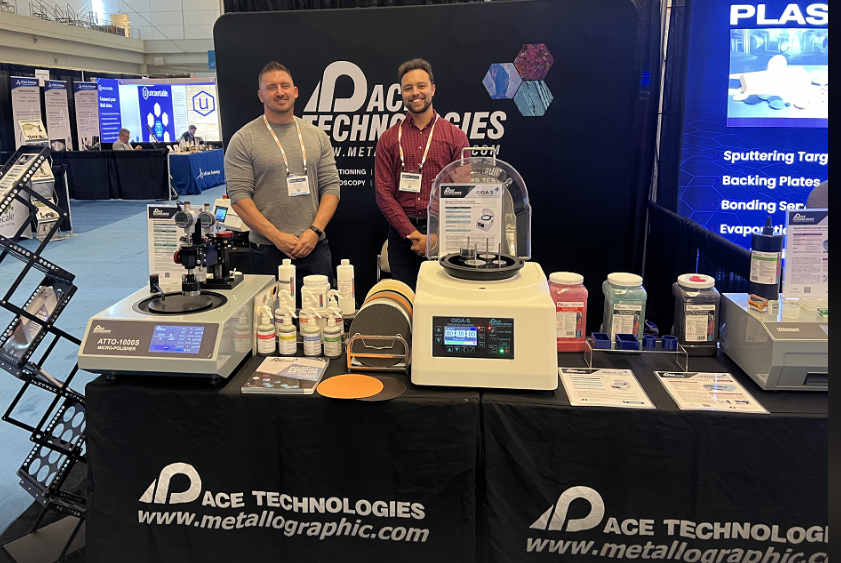 MS&T Materials Science and Technology conference booth
