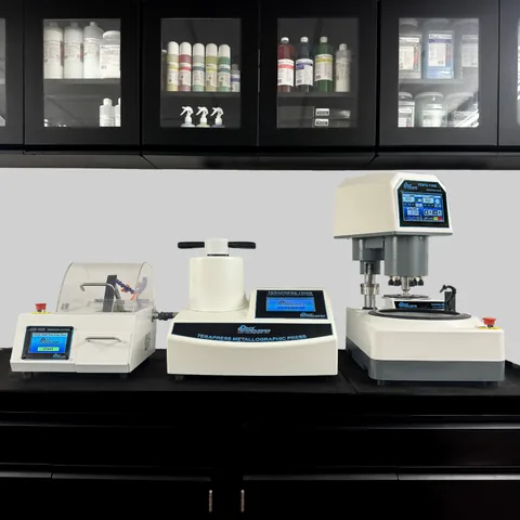 PACE Technologies precision cutter, mounting press, and grinder-polisher equipment lineup