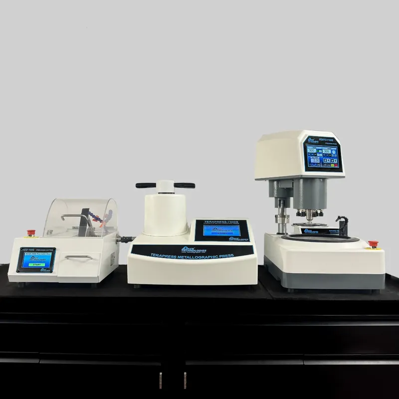PACE Technologies metallographic equipment for complete sample preparation labs