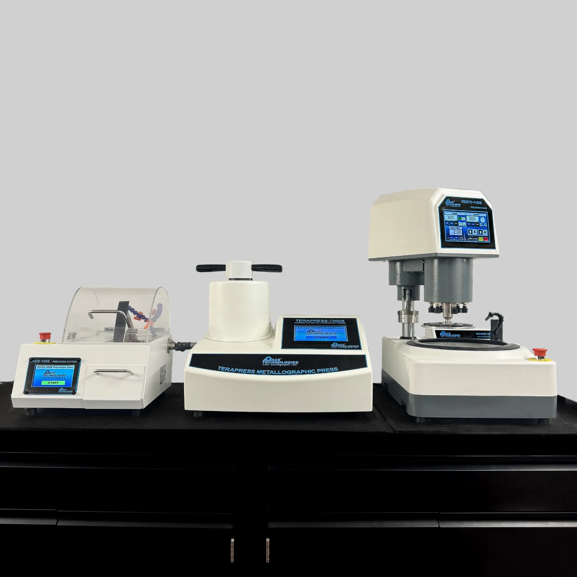 Metallographic equipment